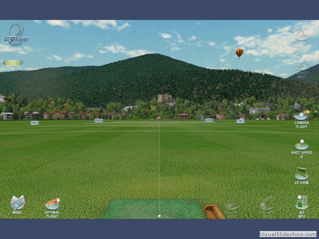 Classic Driving range is one of 4 ranges available!