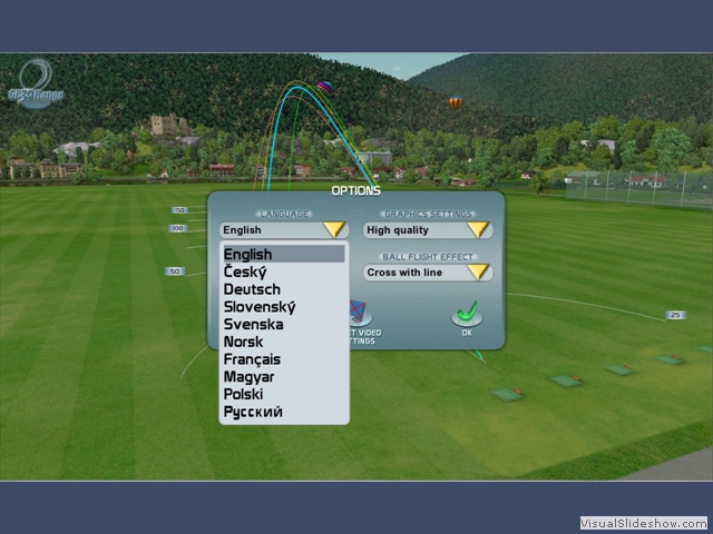 Multiple language settings are supported.