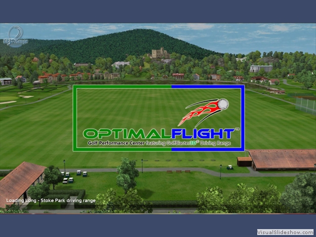 The long drive grid at Stoke Park is included in OptimalFlight Performance Center.  